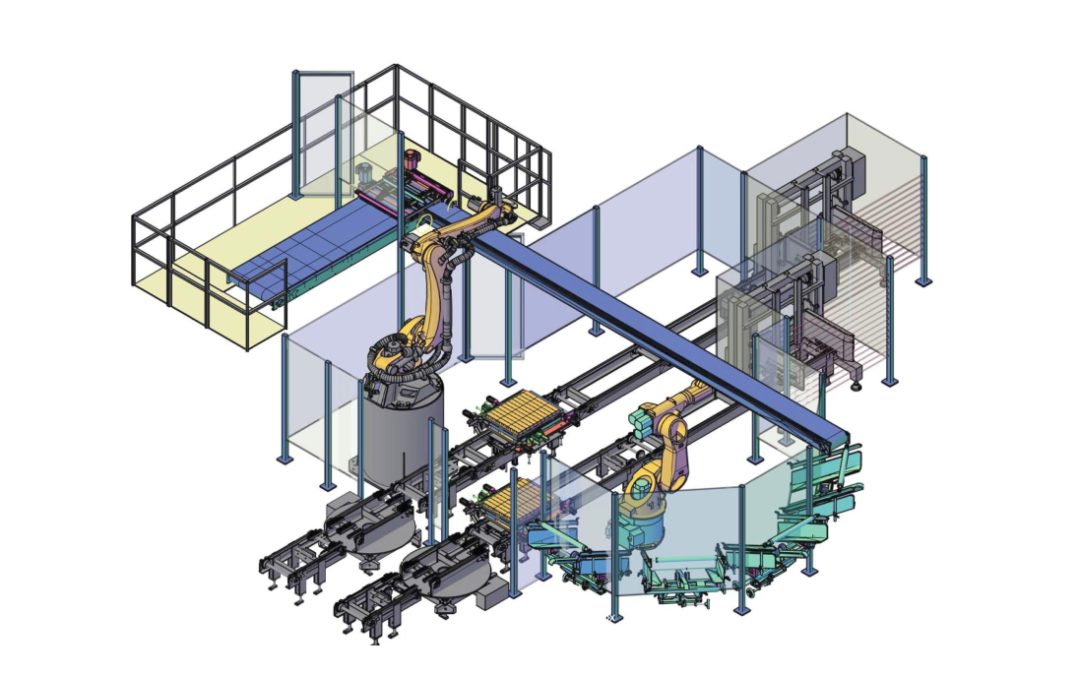 LÍNEA DE PALETIZADO DE BOX